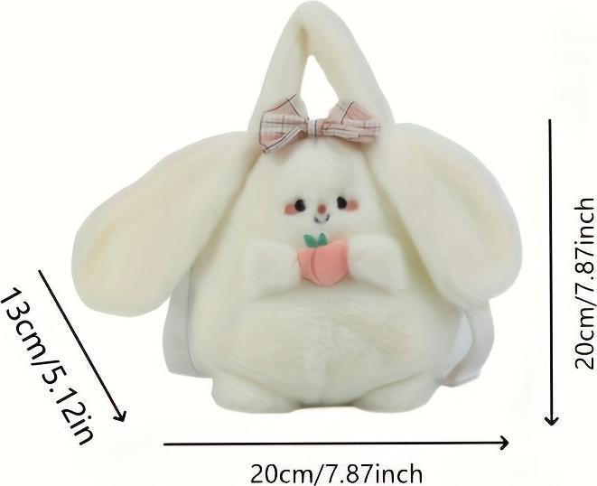 Produktbild Only-Bags.Store Elegante Plüschhandtasche, Geldbörse, perfektes Weihnachts-, Thanksgiving-Geschenk