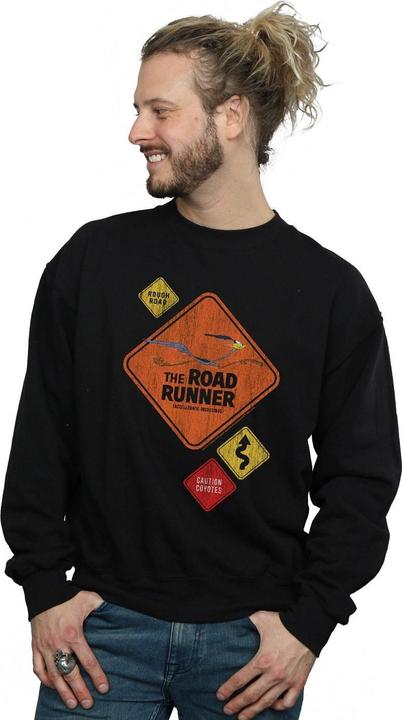 Produktbild Looney Tunes Road Runner Road Sign Sweatshirt (S)