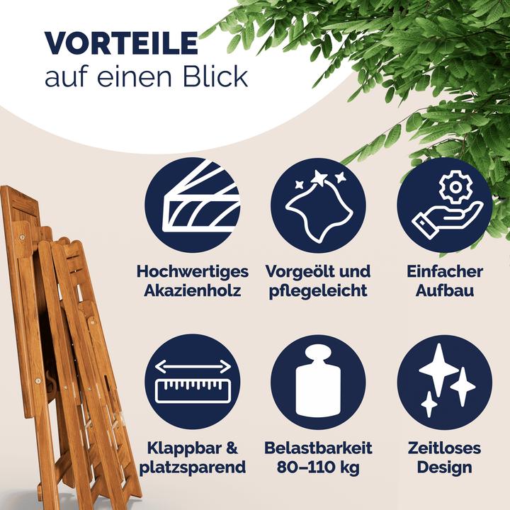 Immagine prodotto Casaria Set da balcone (60 cm)