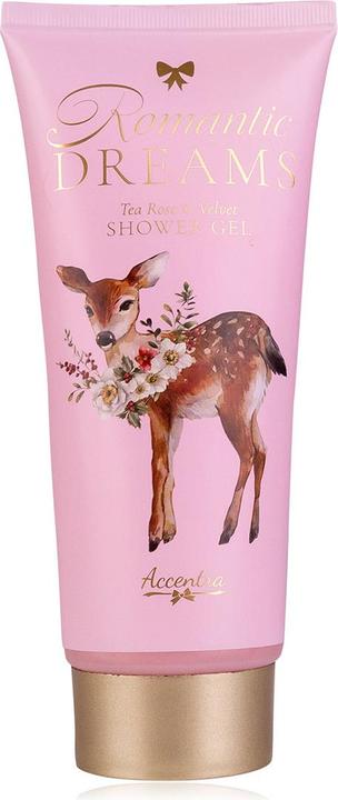 Accentra Duschgel ROMANTIC DREAMS, Duft: Tea Rose & Velvet (200 ml)