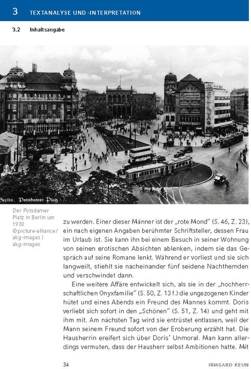 Actual product image Abitur Niedersachsen 2026 GA Deutsch - Abi- Paket (German, Henry von Kleist, Irmgard Keun, 2024)
