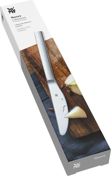 Produktbild WMF Obstmesser Set 2tlg Schälmesser 18cm Nuova Edelstahl poliert (2 Stück, Messer)