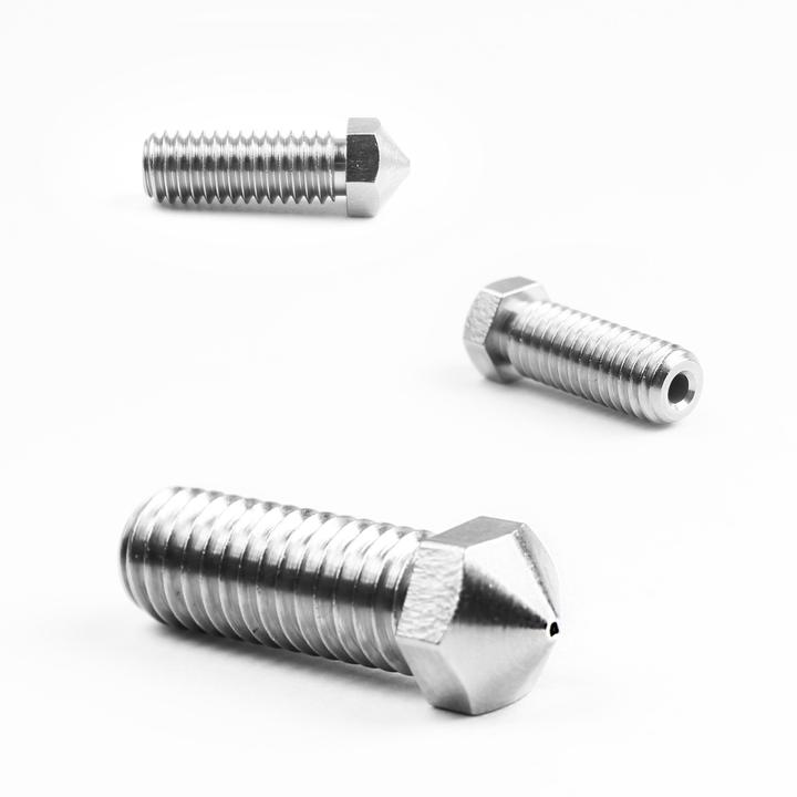 Image du produit MicroSwiss Micro Swiss Plated Wear Resistant High Flow Volcano Compatible / Artillery Sidewinder 1.75mm Nozzle (Tube de grenaillage)