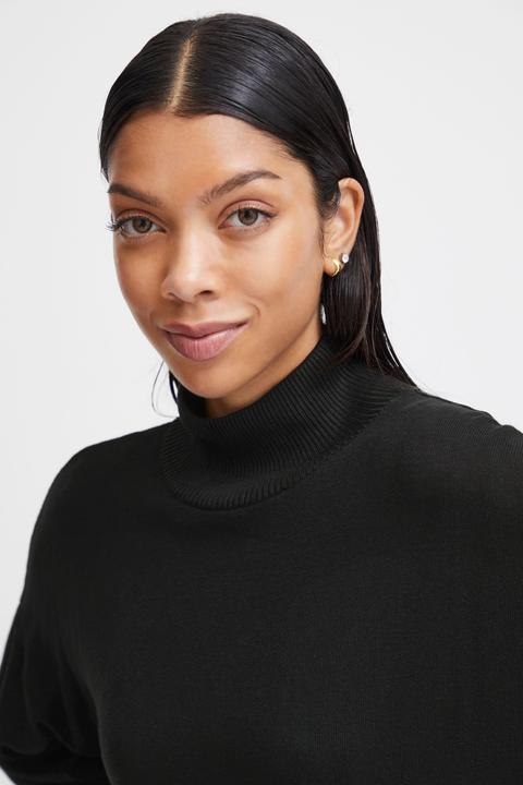 Actual product image B.young BYMMPIMBA1 LOOSE TURTLENECK - 20813512 (S)