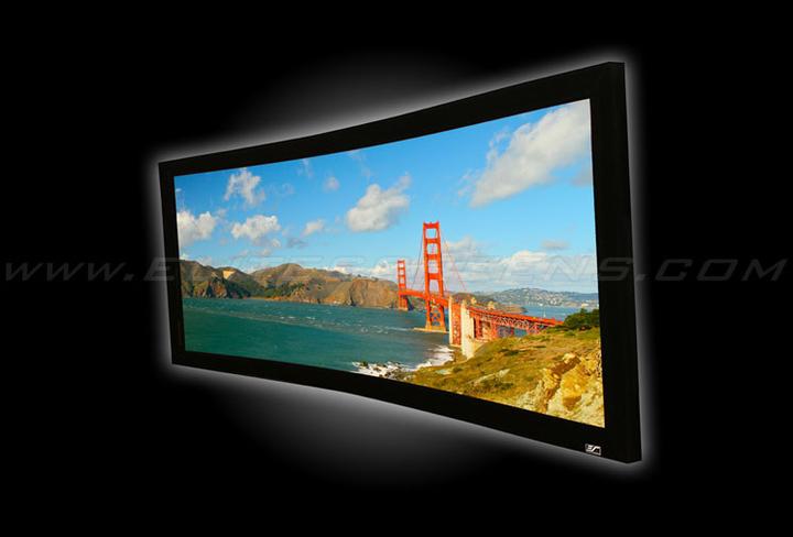 Actual product image Elite Screens Lunette Curved (115", 21:9)
