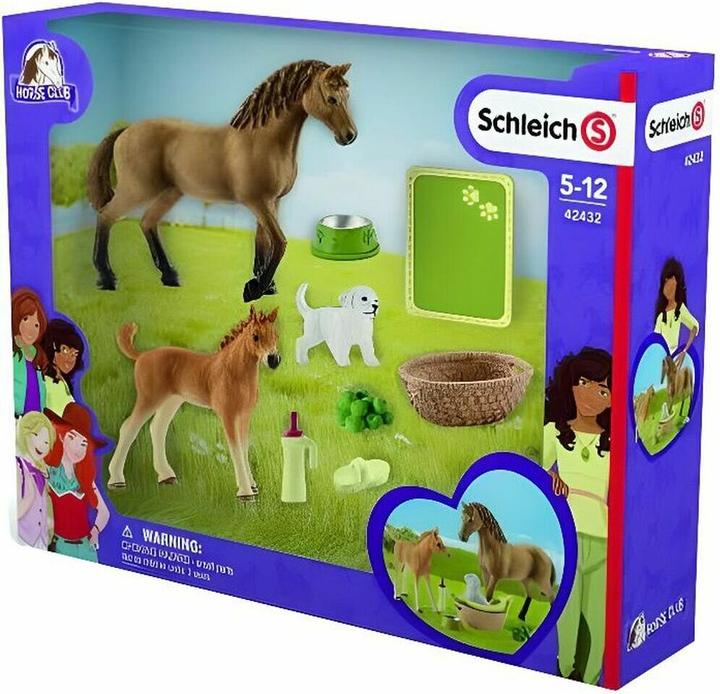 Image du produit Schleich Le soin des bébés animaux de Sarah