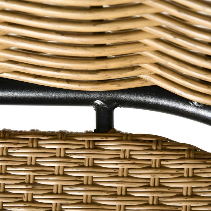 Image du produit Swisshandel24 Meuble de jardin en poly rotin Ensemble de 5 canapés Rat Ensemble de sièges pour Pause Lounge Teetis