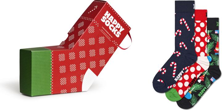 Image du produit Happy Socks X-Mas Stocking (Lot de 3, 36 - 40)