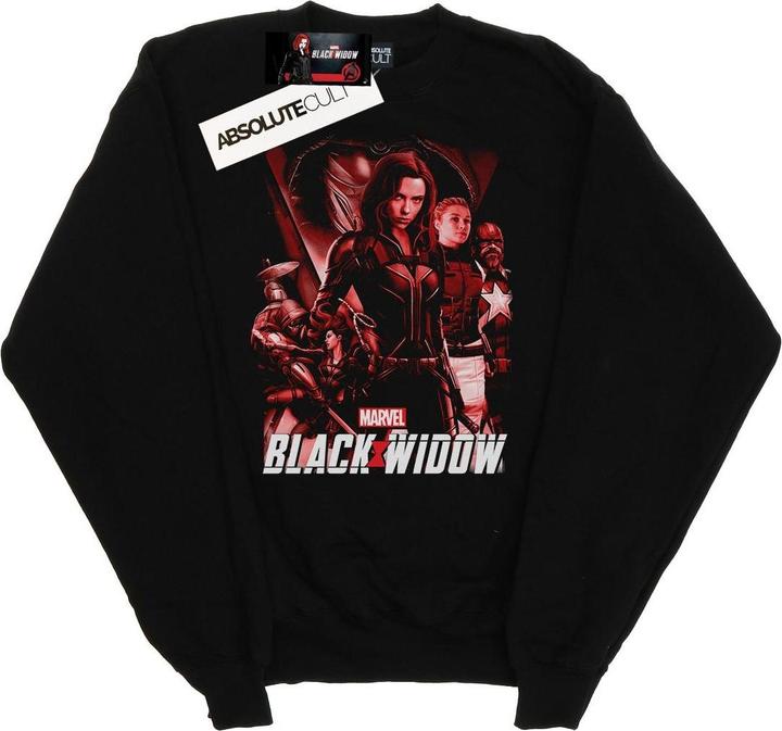 Produktbild Black Widow Movie Red Group Sweatshirt Jungen (152, 158)