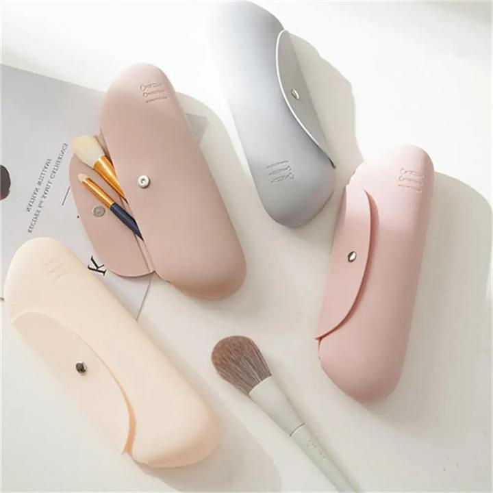 Produktbild Only-Bags.Store Kosmetiktasche Make-up Pinsel Aufbewahrungstasche Portable Travel Wash Toiletries Organizer Silikon