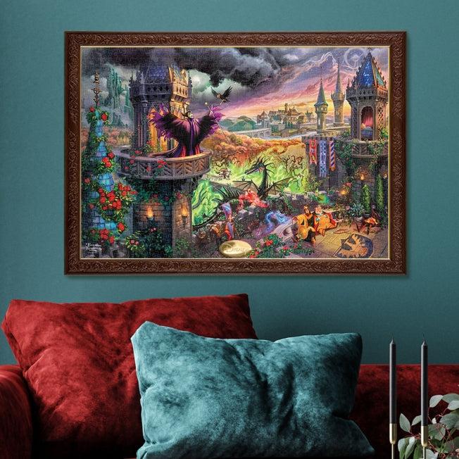 Produktbild Disney Maleficent 1000-teiliges Puzzle Special Art Collection Canvas-Stil (1000 Teile)