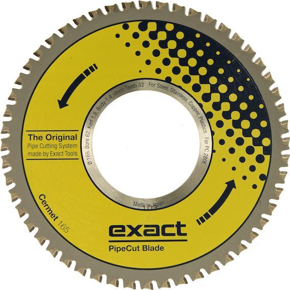 Exact Precision Widia saw for cutting stainless steel 165 mm (CERMET165)
