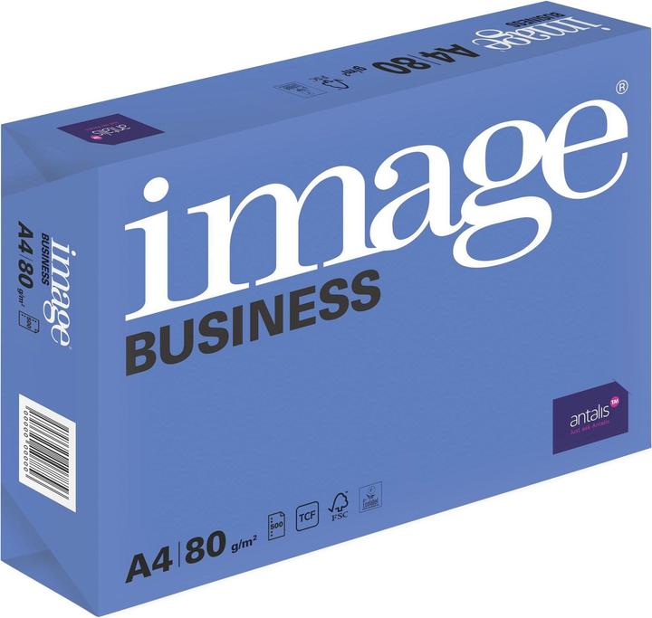 Image du produit Image Papier à copier Business A4, 2 perforations 2500 feuilles (80 g/m², A4)