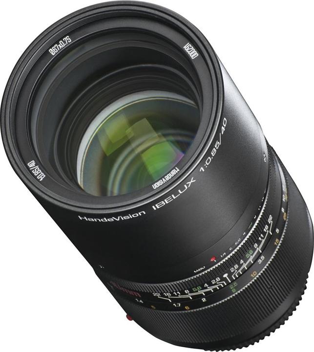 Image du produit Handevision Ibelux 40mm F0,85 APS-C Sony E noir (Sony E, APS-C / DX)