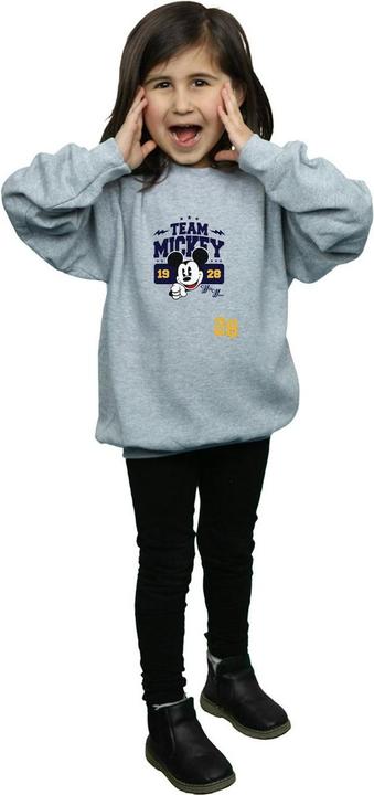 Produktbild Disney Mickey Mouse Team Mickey Sweatshirt Mädchen (152, 158)