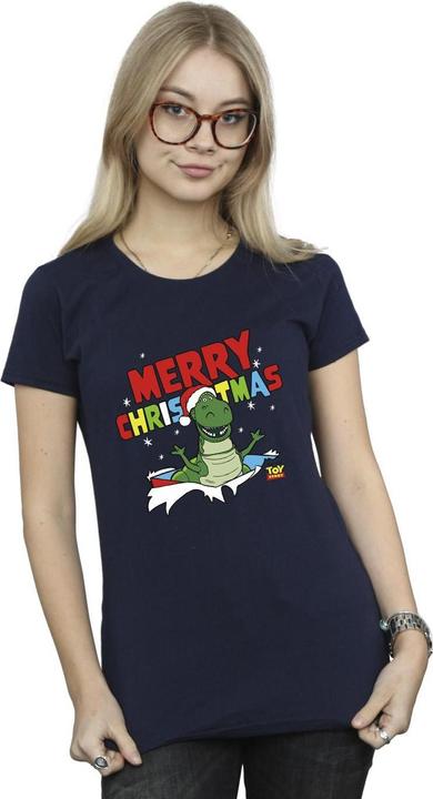 Immagine prodotto Disney Toy Story Rex Christmas Burst Maglietta Donna (XL)
