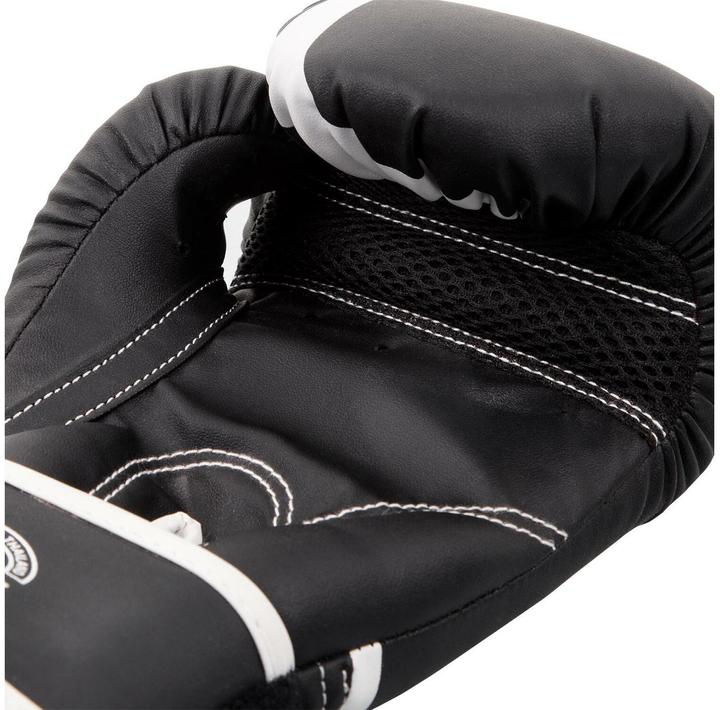 Actual product image Venum Challenger 2.0 Kids Boxing Gloves - Black/White (6 OZ, One size)