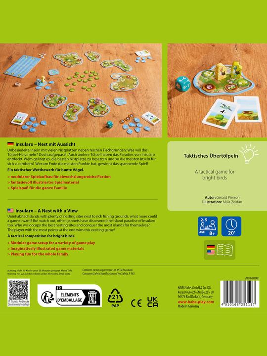 Image du produit Haba Insularo (Allemand, Anglais, Français, Italien)