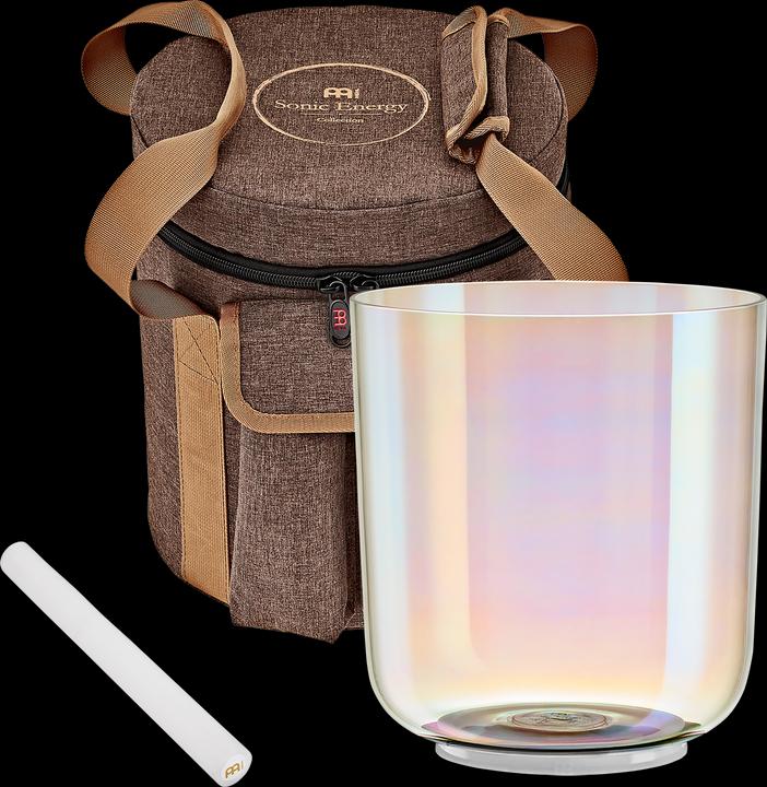 Immagine prodotto Meinl Essence Crystal Singing Bowl 6" - E4 - Trasparente (Percussioni)