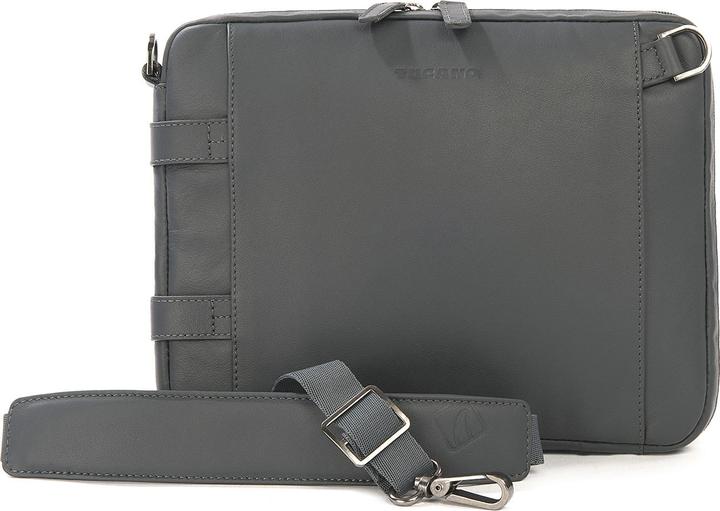 Immagine prodotto Tucano Tema Cross-Body, custodia in pelle per iPad mini, tablet fino a 8 pollici, grigio scuro