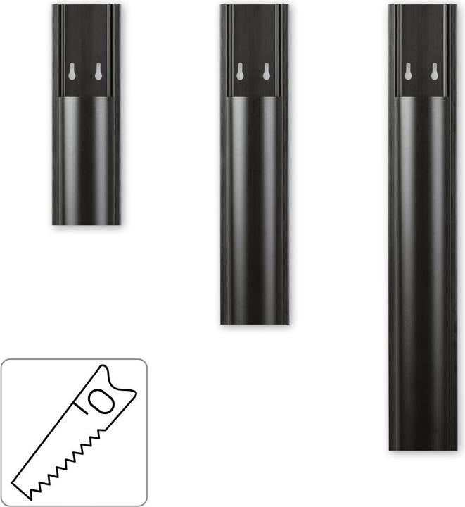 Immagine prodotto Hama Canalina per cavi in plastica, semicircolare (Tubazione, 100 cm)