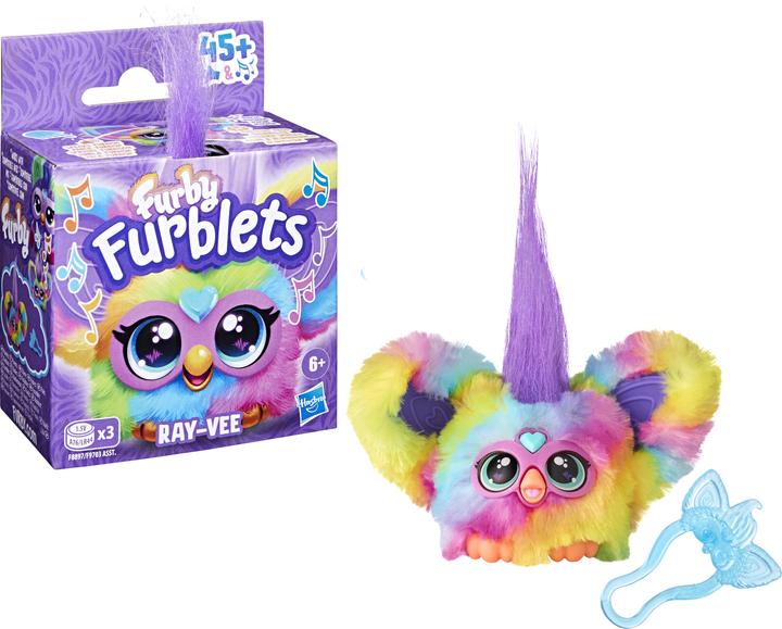 Actual product image Furby Furblets Ray-Vee Mini electronic plush toy (5 cm)
