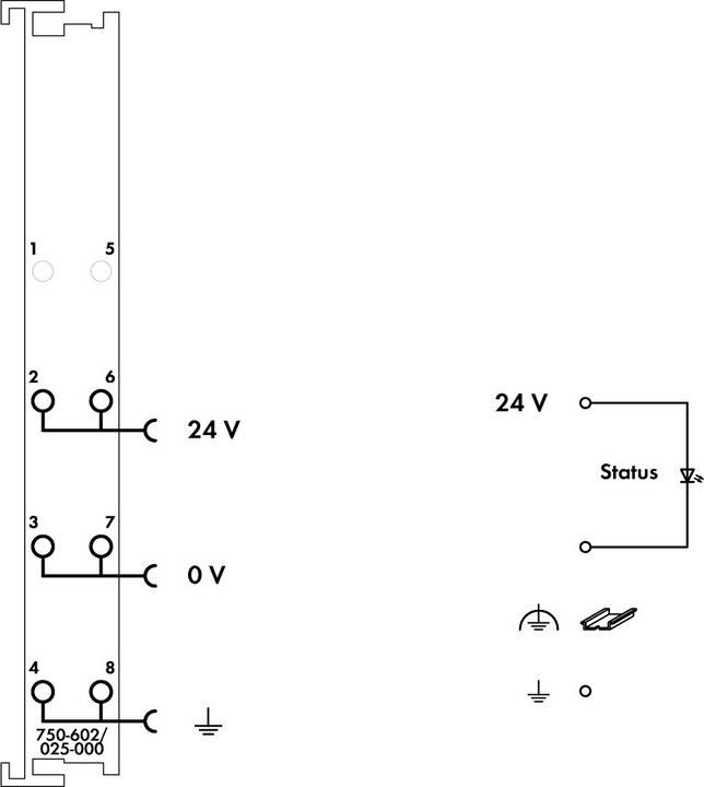 Produktbild Wago 750-602/025-000 Potenzialeinspeisung 0,08-2,5 qmm