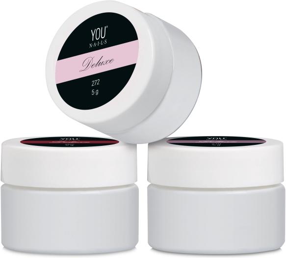 Produktbild You Nails Deluxe Color Gel Deluxe Color Gel white (White, Gel-Effekt Nagellack)