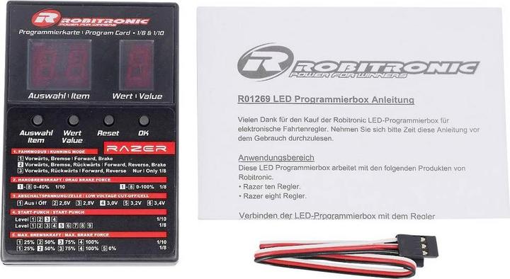 Immagine prodotto Robitronic Caricatore AC Expert LD 60 LiPo 2-4s 6A 60W