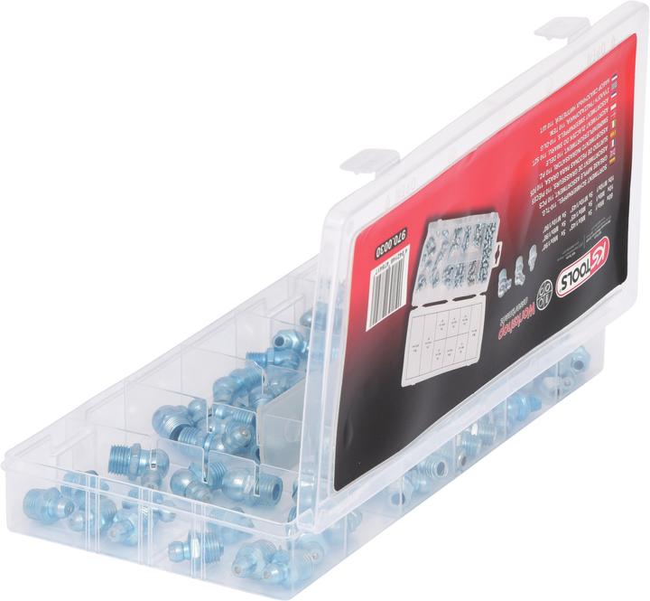 Produktbild KS Tools Sortiment Schmiernippel, M6-8-10x1,0, 110-tlg
