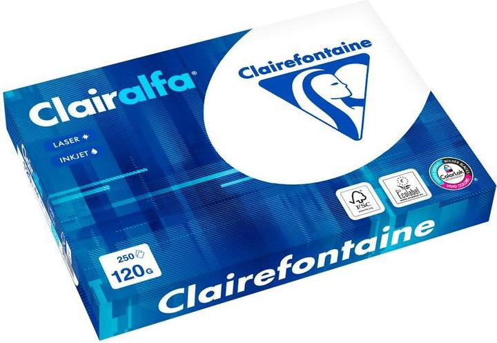 Produktbild Clairefontaine Clairalfa (120 g/m², 250 x, A4)