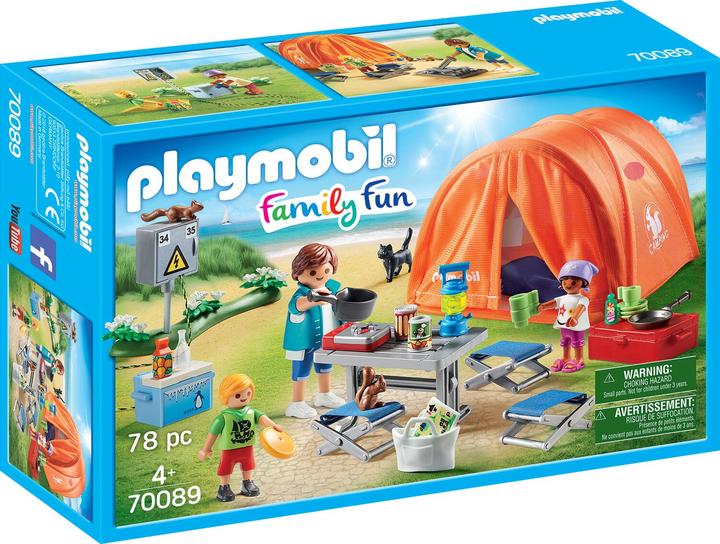 Produktbild Playmobil Familien-Camping (70089, Playmobil Family Fun)