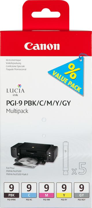 Immagine prodotto Canon Pgi-9 (M, GY, C, Y, PBK)