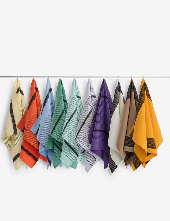 Produktbild HAY - Linear Tea Towel W52 x L80 (Sky Blue)