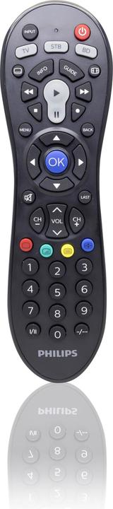 Produktbild Philips Perfect replacement SRP3013/10 remote control IR Wireless Cable, DTV, DVD/Blu-ray, SAT, T... (Universal Fernbedienung, Infrarot)