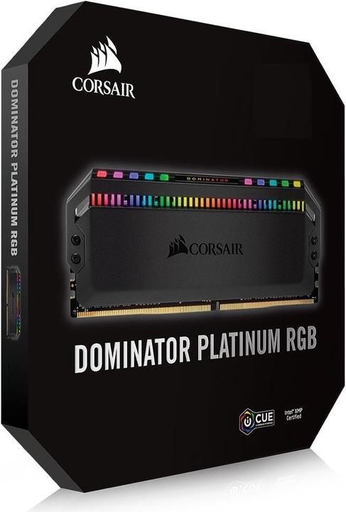 Actual product image Corsair Dominator Platinum RGB (4 x 8GB, 3600 MHz, DDR4-RAM, DIMM)