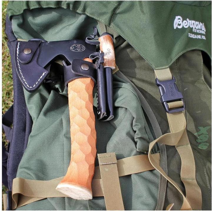 Actual product image Karesuandokniven Metsämies Bushcraft Axt S Set