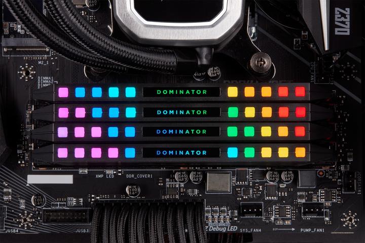 Actual product image Corsair Dominator Platinum RGB (4 x 8GB, 3600 MHz, DDR4-RAM, DIMM)