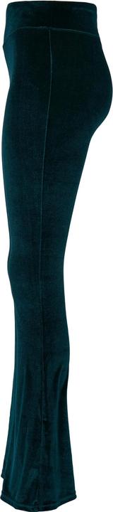 Actual product image Urban Classics Ladies High Waist Velvet Boot Cut Leggings (M)