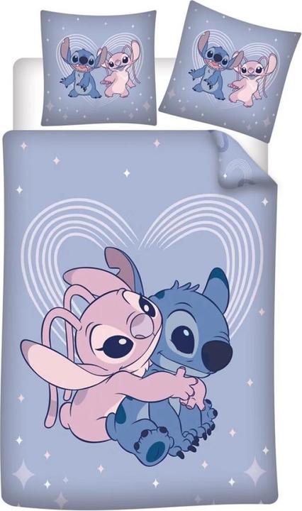 Image du produit Aymax DISNEY - Parure de lit 140x200cm 65x65cm - Stitch & Angel