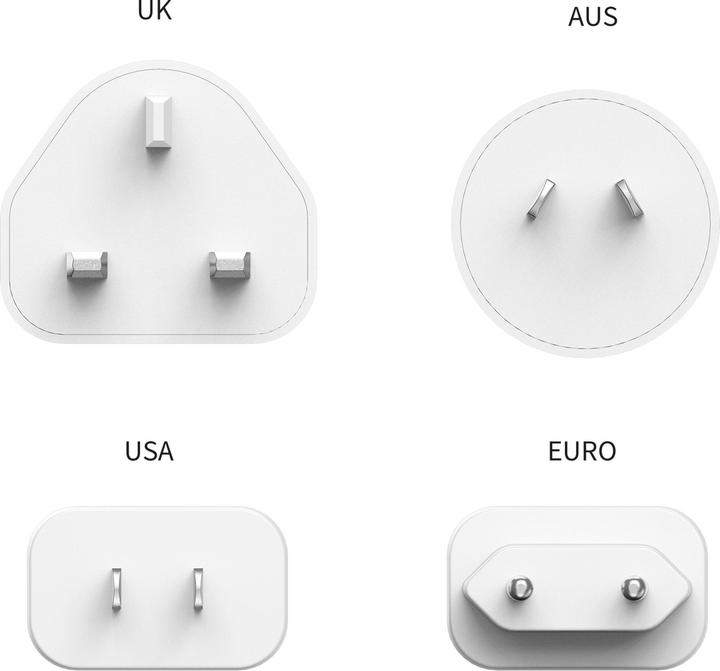 Produktbild Sandberg 3in1 TravelCharger USB-C/A 65W (65 W)