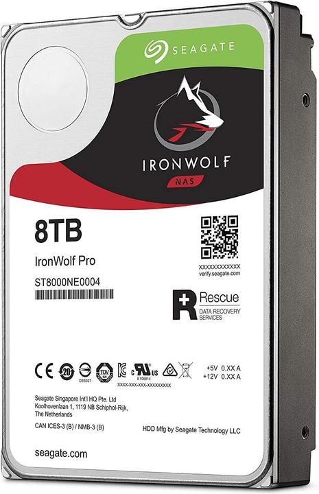Produktbild Seagate IronWolf Pro (8 TB, 3.5")