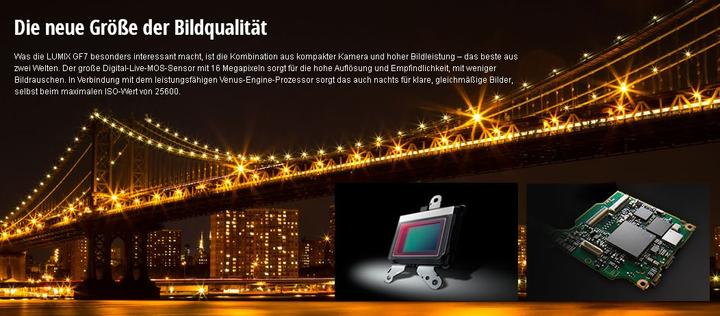Immagine prodotto Panasonic Dmc Gf7 (16 Mpx, Micro Four Thirds)