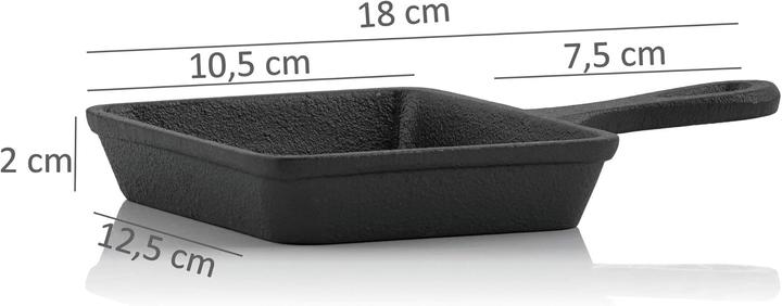 Immagine prodotto BBQ-Toro Eingebrannte Raclette Pfännchen-Set (6 Stück)
