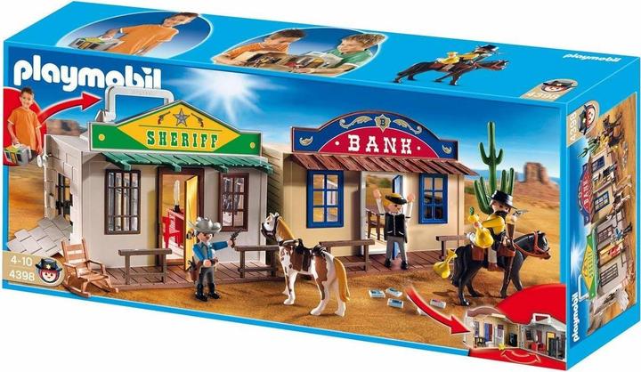 Actual product image Playmobil Driving Western City (70012)