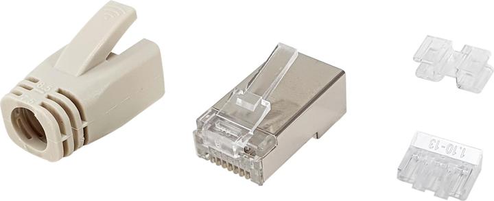 equip Steckverbinder Cat6A RJ45 100er Set UTP geschirmt (Netzwerkkabel Stecker)