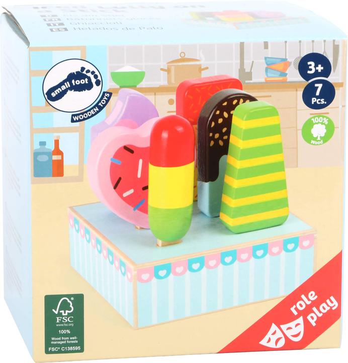 Actual product image small foot popsicle