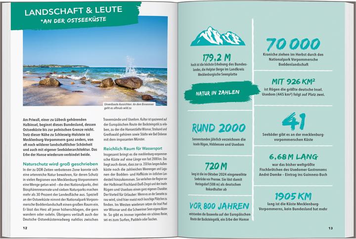 Produktbild OUTDOOR GUIDE Reiseführer Ostseeküste Mecklenburg-Vorpommern