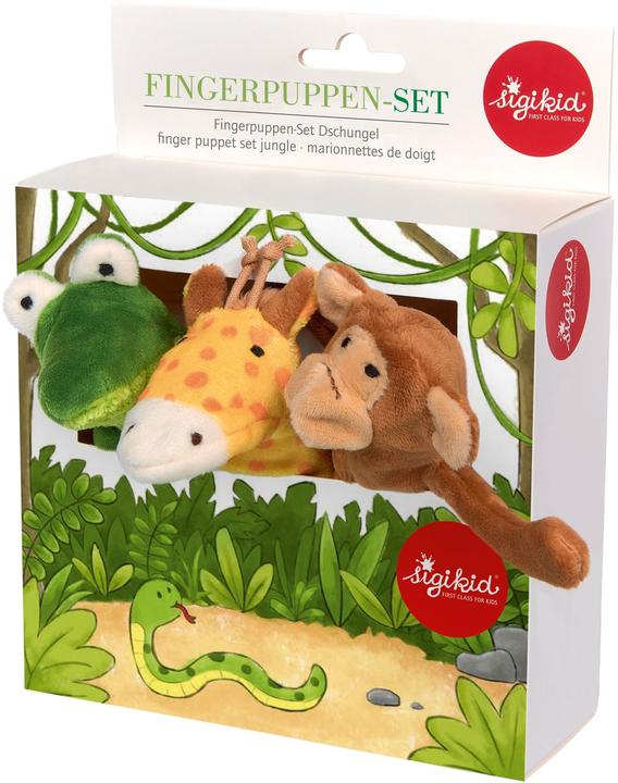 Sigikid Finger puppets set jungle