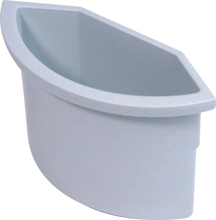 Actual product image Helit Waste bin insert 2.0 light grey (2 l)